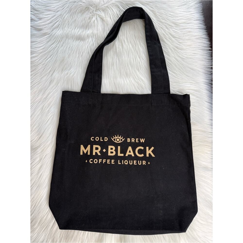 Mr. Black Coffee Liqueur Espresso Martini Black Tote Bag - Picture 4 of 6
